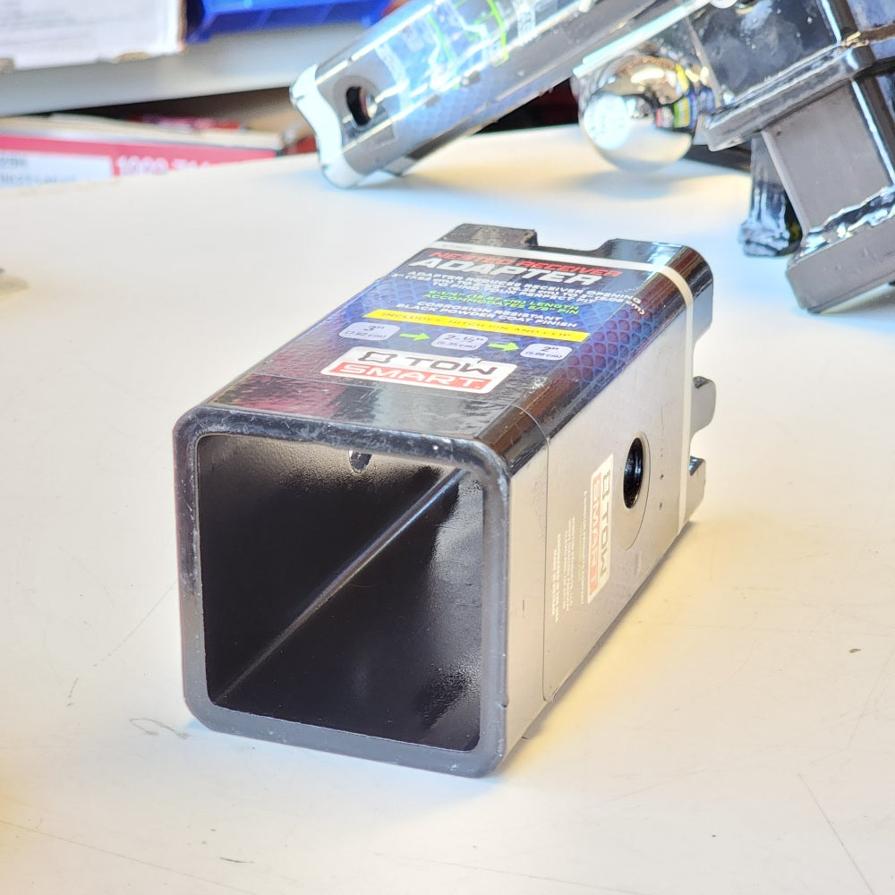 Class 3/4 to Class V receiver Adapter, Fits Up to 3 in Class 3/4 to Class V receiver Adapter, Fits Up to 3 in